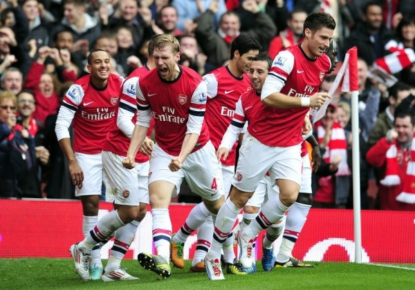  阿森纳北伦敦德比战胜死敌热刺